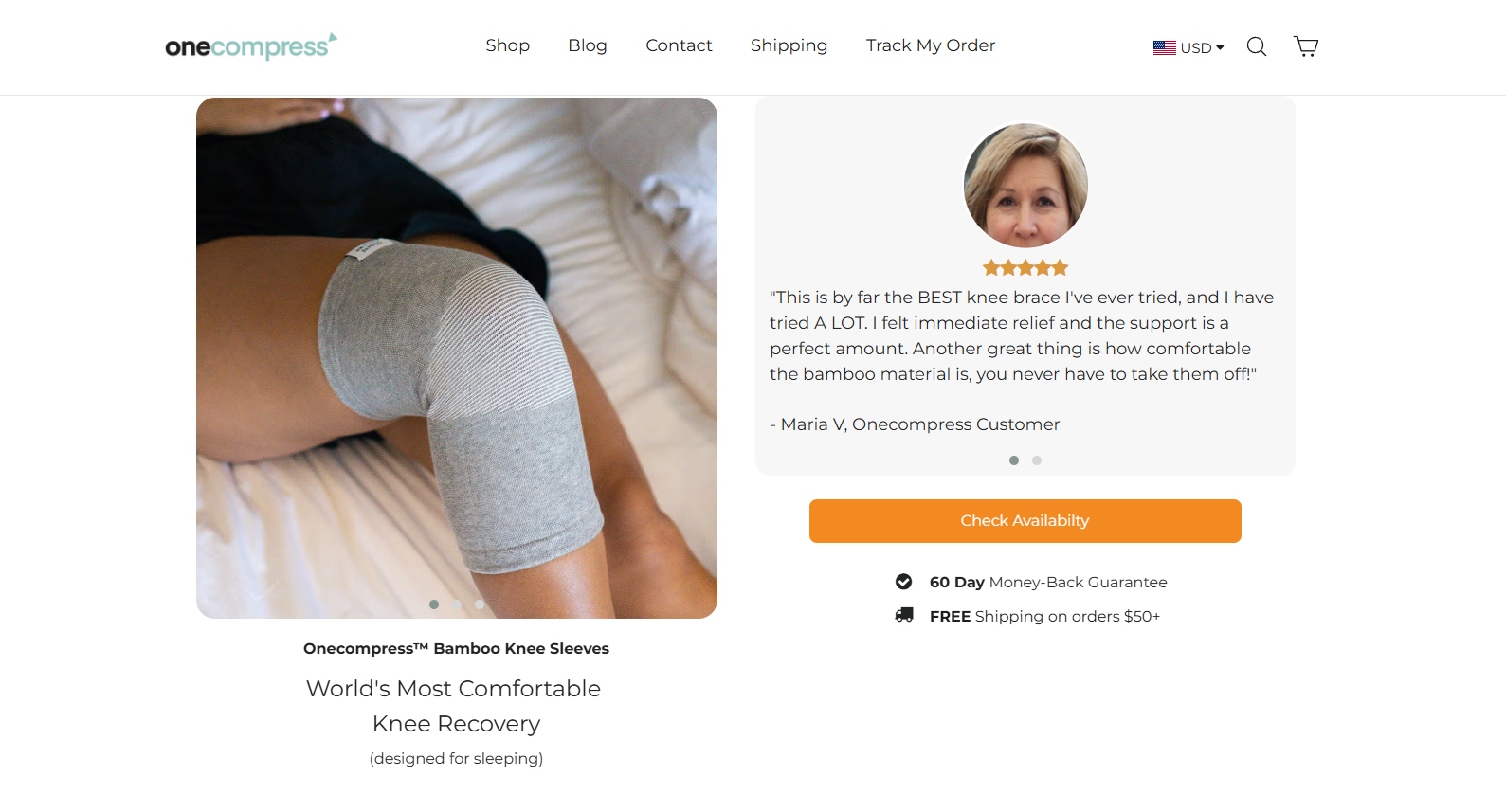 Onecompress Bamboo Knee Sleeve Review: Is It Worth It?