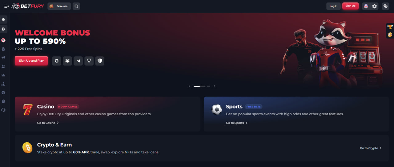 BetFury Review 2025: Crypto Casino & Sportsbook with Passive Earnings